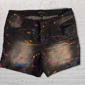 Forever 21 plus size-12. Distressed Shorts. 10”